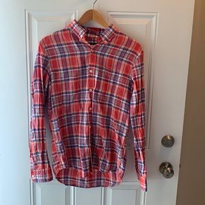American Eagle Plaid Button Down Shirt